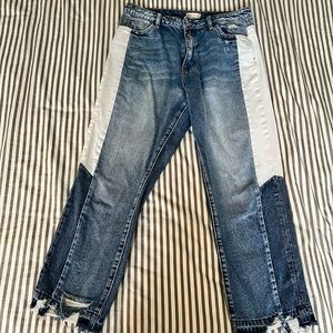 Size 30 high wasted Altar’d State jeans